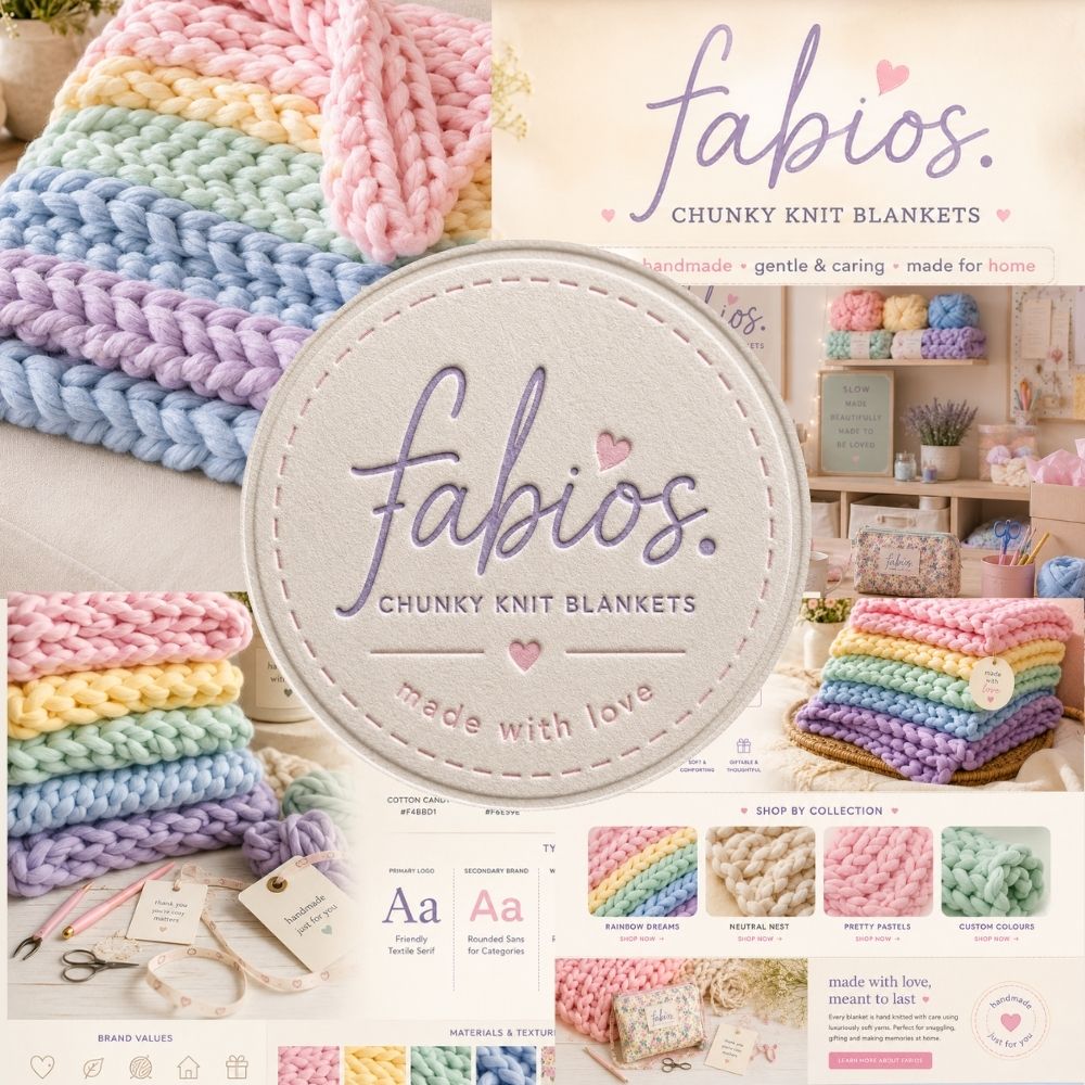 Handmade Brand Identity Kit, Etsy Glow Up, AI Logo & Packaging Prompts (Digital Download)