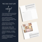 30-Day Content Planner, AI Social Media Content Calendar for Small Business & Influencer Brands (Digital Download)