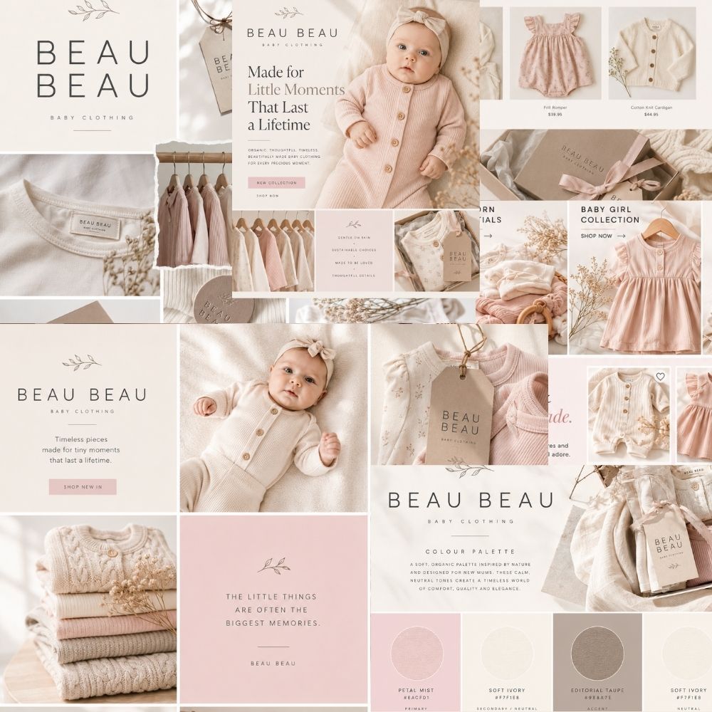 Fashion Brand Identity Machine™, AI Fashion Branding Toolkit, Fashion Brand Kit, Clothing Brand Branding (Digital Download)