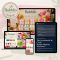 Handmade Brand Identity Kit, Etsy Glow Up, AI Logo & Packaging Prompts (Digital Download)