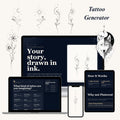 Tattoo Prompt Machine™, AI Tattoo Design Prompt Generator, Tattoo Artist & Tattoo Business, Midjourney, ChatGPT & AI Art Prompts, Digital Download